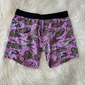 NEW MeUndies Sloth Boxer Briefs Shorts Ultra Soft Underwear S